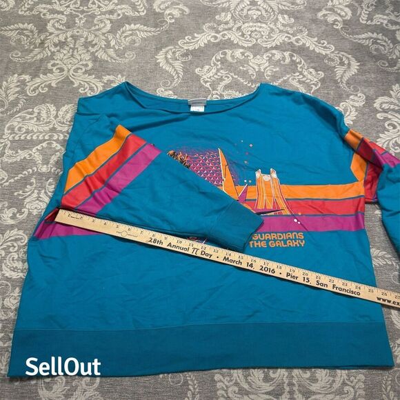 Disney Guardians of the Galaxy Long Sleeve T-Shirt Plus Size 2XL - Picture 8 of 9